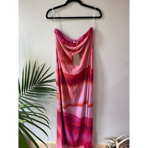 Meshki Strapless Dress NWT